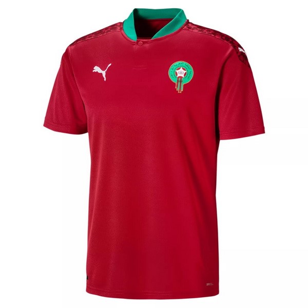 Authentic Camiseta Marruecos 1ª 2020 Rojo